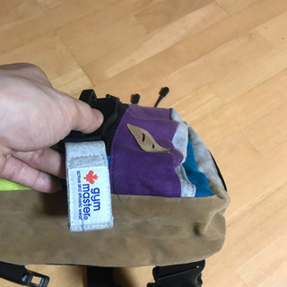 gymmasterのかわいい大きなファスナーのバッグの画像