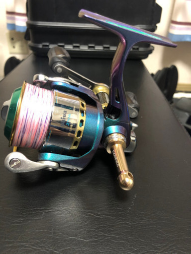 Daiwa Emelaldas2506、リールスタンド、ブリーデンWハンドルカスタム