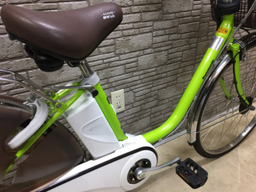 東京23区配達無料　新基準　Panasonic パナソニック  ビビDX 8.9Ah リチウム☆新品バッテリー☆電動自転車☆26インチ☆中古自転車