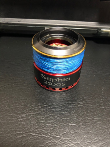 SHIMANO セフィア06、ブリーデンカスタムWハンドル、換えスプール付き。