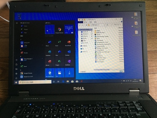 office2019入りDELLノートPC　Core i5-2.40GHz 新品SSD120GB　DVD　15インチ《DELL　Latitude E5510》