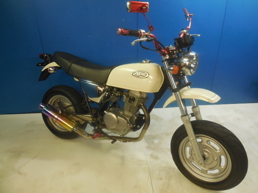 HONDA エイプ100 白 激安配送キャンペーン 諸経費無し 消費者還元店 点検済み 当日お渡し可 自賠責保険加入で乗れます 横浜 都筑 宮前