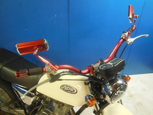 HONDA エイプ100 白 激安配送キャンペーン 諸経費無し 消費者還元店 点検済み 当日お渡し可 自賠責保険加入で乗れます 横浜 都筑 宮前