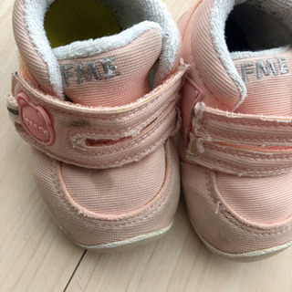 IFMY ベビーシューズ　ファーストシューズ　ピンクの画像