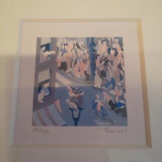 リトグラフ タミコS作の画像