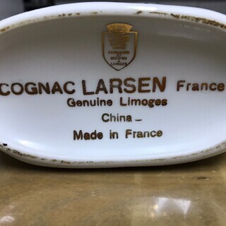 ラーセン ピュアホワイトシップ 700ml 40度 S.A シップボトル 未開栓 Larsen Pure White Viking Ship Fine Champagne Cognac LARSEN A00284 の画像
