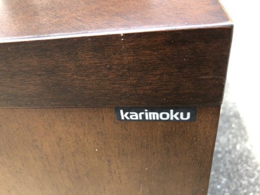 テレビボード　コーナー　カリモク　karimoku