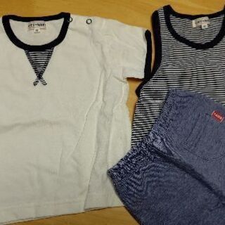 ベビー服 90センチ (未使用箱入り)の画像