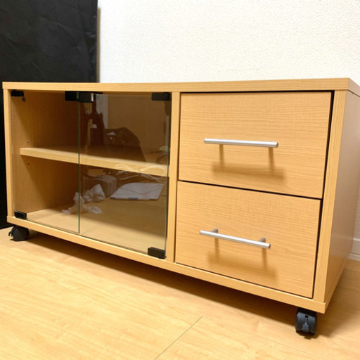 テレビボード　ナチュラル木目