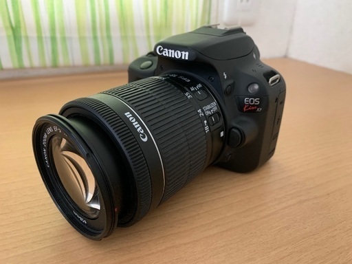 美品 Canon EOS kiss X7 レンズキット EF-S 18-55 IS STM Kit