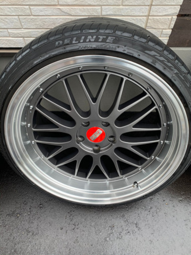 値下げしました！アルファードBBS風20インチ　タイヤホイールセット