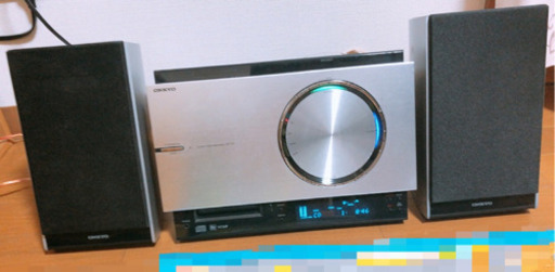 ONKYO CD/MD チューナーアンプ＆スピーカー　オンキョー