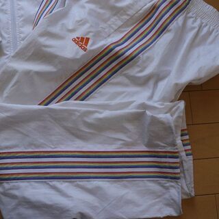 （値下げ）★美品★　adidas　climaproof★トレーニングウェア上下セットの画像