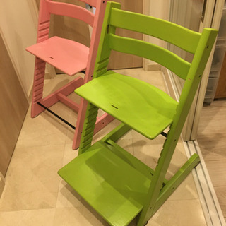STOKKE トリップトラップ　二脚　譲ります