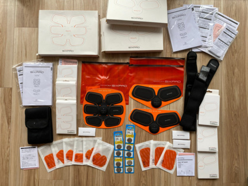 【値下げ】シックスパッド　アブズフィット1、ボディフィット2、ジェルシートセット