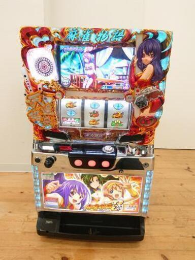 スロット台 麻雀物語3 コイン不要機付き 動作確認済み