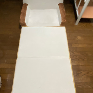 【受け渡しの方確定しました！】食パンソファ 状態◎の画像