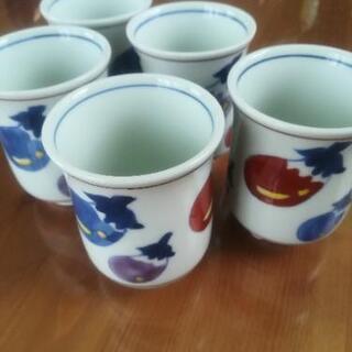 湯呑　5個セット　文峰？