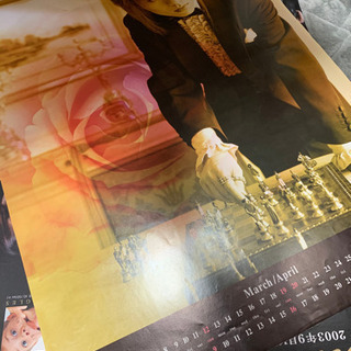 Dir en grey カレンダー　６枚綴りの画像