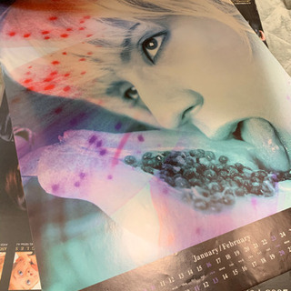 Dir en grey カレンダー　６枚綴りの画像
