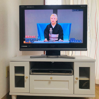 テレビ32型+DVDレコーダー+テレビ台