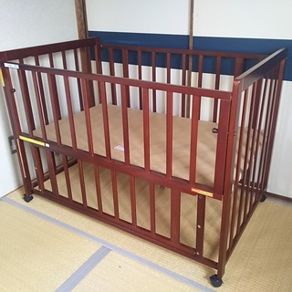 ベビーベッド（無料：取りに来ていただける方限定）