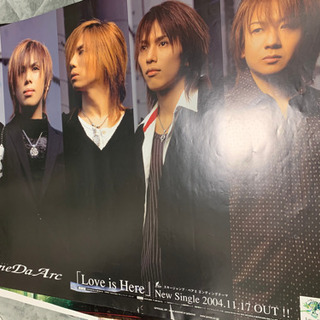 Janne Da Arc 非売品　Love is here ポスター