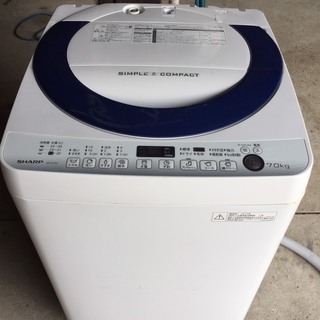 洗濯機　7㎏　Ａ196