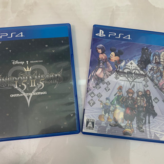PS4とキングダムハーツのセットの画像