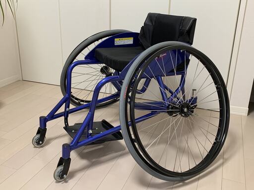 [再値下]【美品】スポーツ車椅子 テニス用バドミントン用 25インチ バトミントン ケイ A705