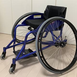 [再値下]【美品】スポーツ車椅子 テニス用バドミントン用 25イ...