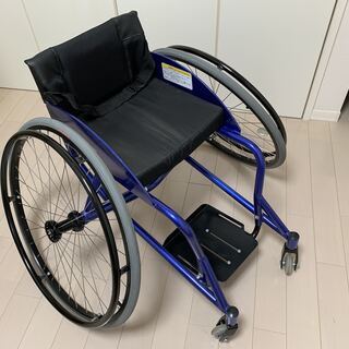 [再値下]【美品】スポーツ車椅子 テニス用バドミントン用 25インチ バトミントン ケイ A705の画像
