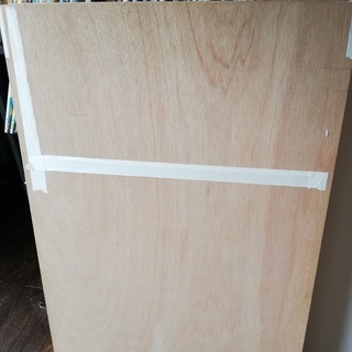 画材　上質木製パネル　合計3枚。