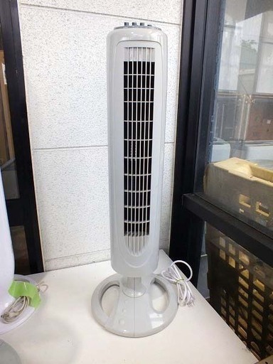 【苫小牧バナナ】2003年製 山善/YAMAZEN スリムファン SF-A760 ホワイト系 清掃済み