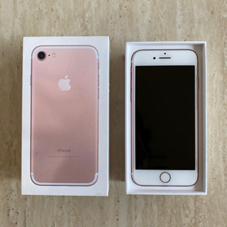 【美品】iPhone7 ローズゴールド256 GB docomo