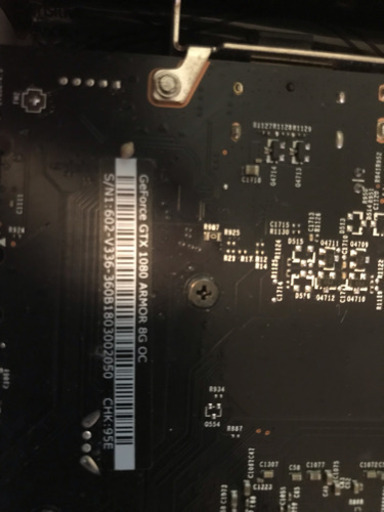 パソコン GTX1080 msi armor 8G OC