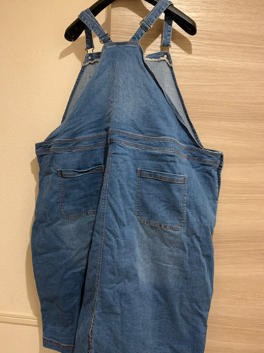 大きいサイズ 10L ストレッチデニムジャンパースカート