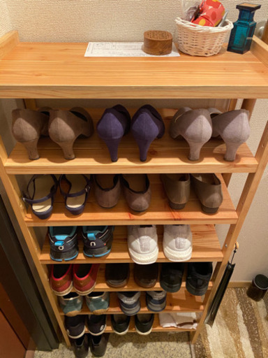 【取引済】下駄箱　くつ箱　シューズボックス