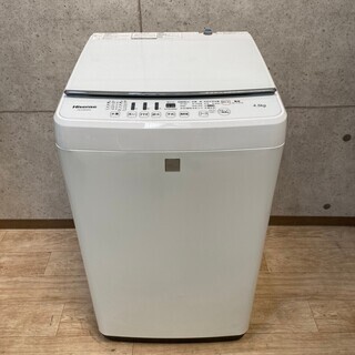 S6*1 Hisense ハイセンス 全自動洗濯機 4.5kg HW-G45E4KW 2017年製