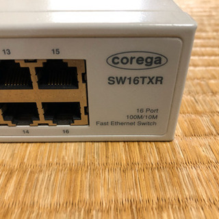 16ポートHUB コレガ製　中古　完動品の画像