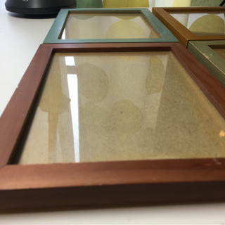 写真立て スタンド付き 4色セットで！の画像