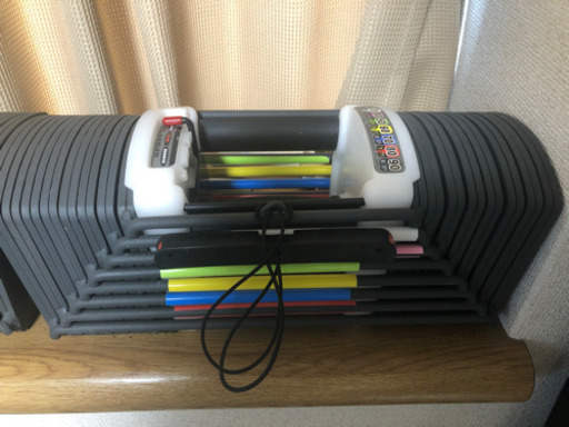 可変式27段階ブロックダンベル90ポンド(41kg) 2個