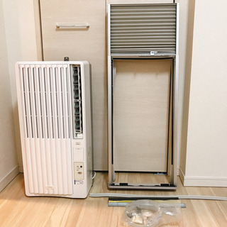 窓用エアコン(冷房除湿専用) 2019年製 KAW-1991/W