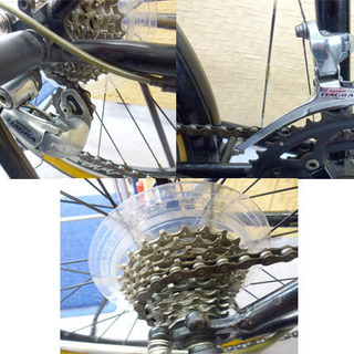 ブルーノ ミニベロ ティアグラ 20インチ クロモリ ブラック tiagra 9×2 BRUNO minivelo ロードバイク 自転車