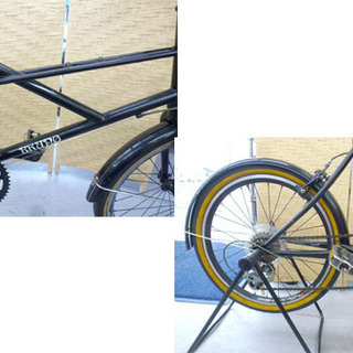 ブルーノ ミニベロ ティアグラ 20インチ クロモリ ブラック tiagra 9×2 BRUNO minivelo ロードバイク 自転車