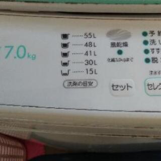 洗濯機　７キロ　SANYO　2009年製　実働の画像