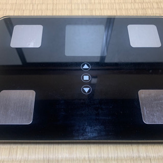 【引渡完了】【値下げ980→500】体組成計　プロポスキャンミニ DM-HM04JN-BK■体脂肪率や基礎代謝量がわかる体重計♫の画像