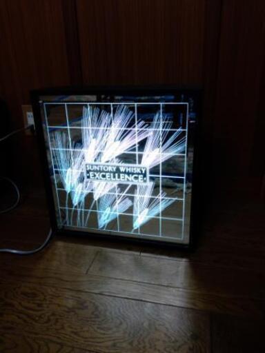 サントリーウイスキー　照明　看板　非売品