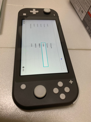 任天堂スイッチライトグレー