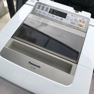 取引中2016年製パナソニック全自動洗濯機容量9キロ美品。千葉県内配送無料。設置無料。